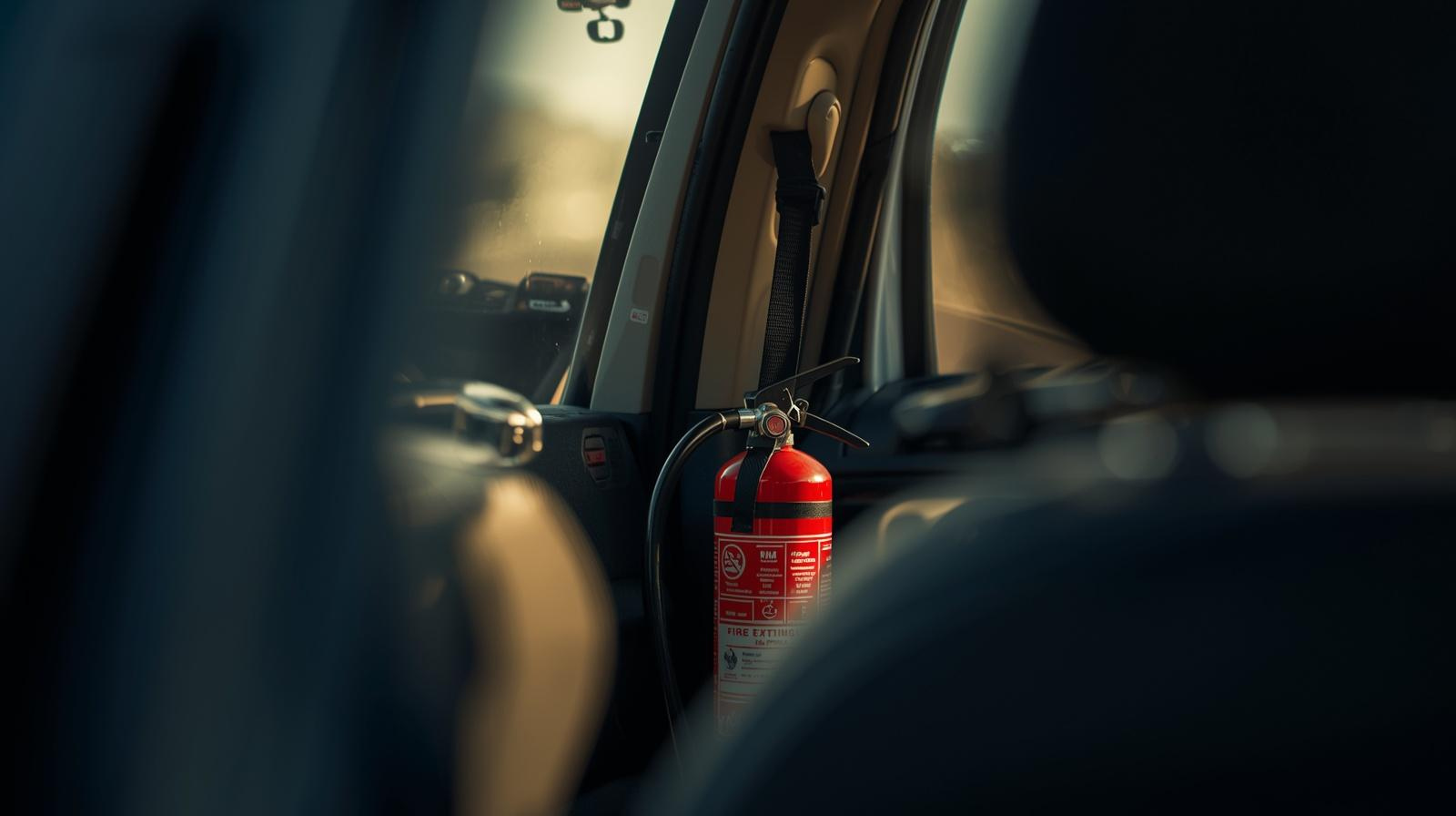 Car Fire Extinguisher — Vehicle Mounted 3